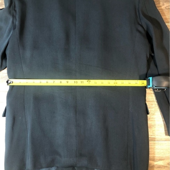 DOLCE & GABBANA Men's Greened Grey Draped Jersey Wool Blend Blazer Jacket - Picture 11 of 14